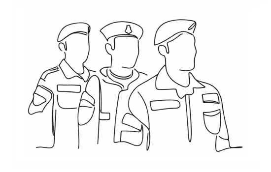 Sektor wojskowy - żołnierze