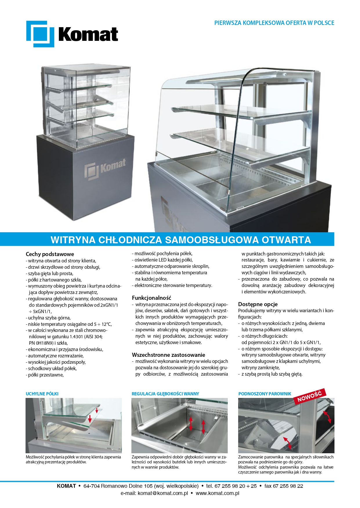 Ulotka - witryna samoobsługowa