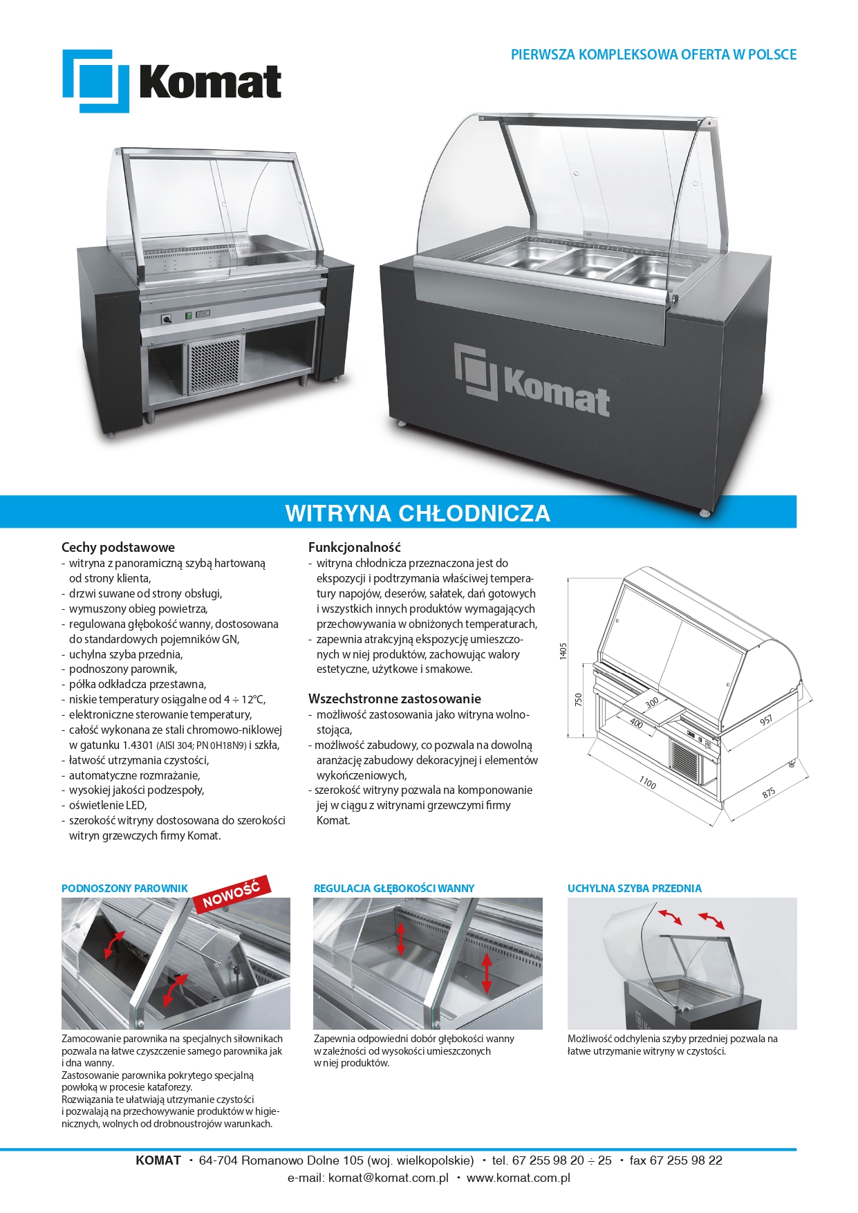 Ulotka - witryna chłodnicza